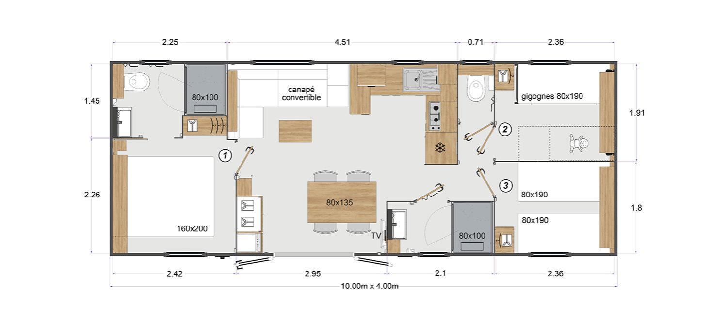 Camping Ostrea **** 道拉斯奥莱龙 外观 照片